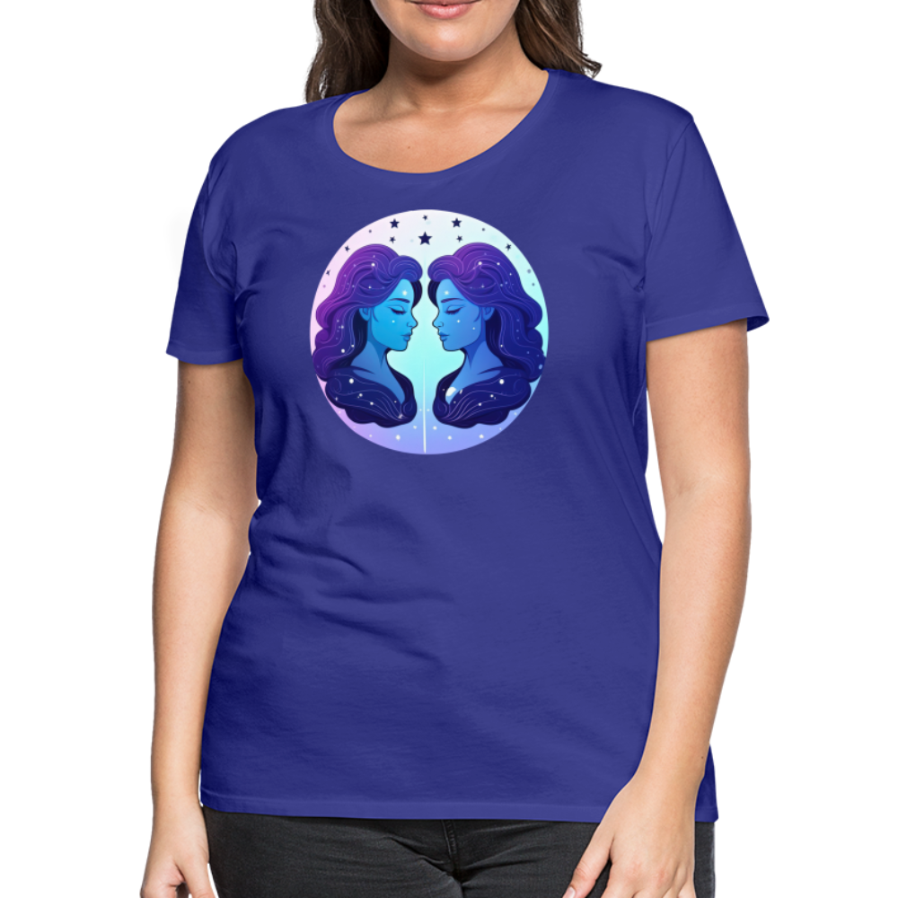 Women’s Magic Gemini Premium T-Shirt - royal blue