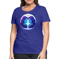 Thumbnail for Women’s Magic Gemini Premium T-Shirt - royal blue