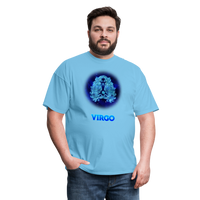 Thumbnail for Men's Stellar Virgo Classic T-Shirt - aquatic blue