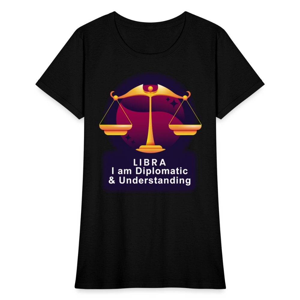 Women's Glow Libra T-Shirt - black