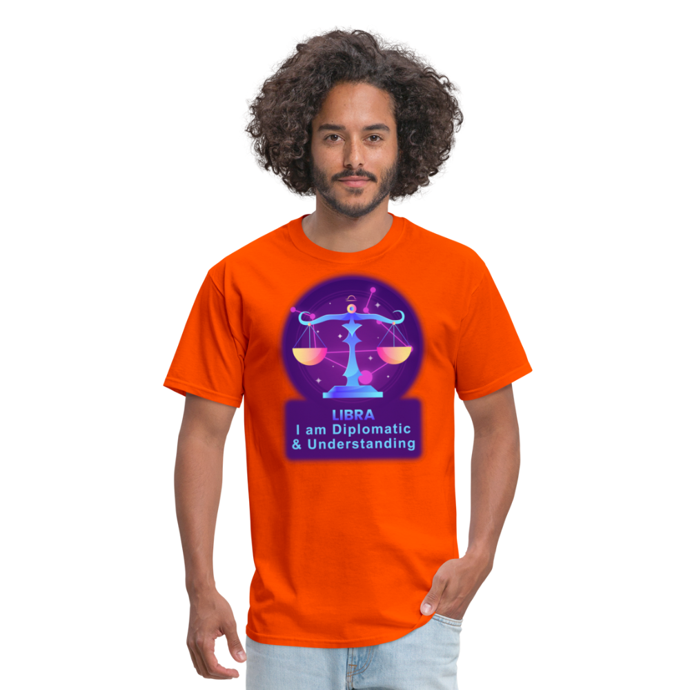 Men's Neon Libra Classic T-Shirt - orange