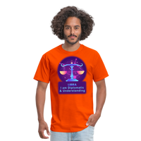 Thumbnail for Men's Neon Libra Classic T-Shirt - orange