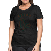 Thumbnail for Women's Power Words Capricorn Premium T-Shirt - charcoal grey