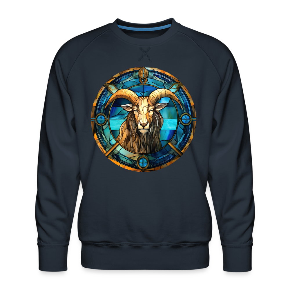 Men’s Mosaic Capricorn Premium Sweatshirt - navy