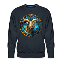 Thumbnail for Men’s Mosaic Capricorn Premium Sweatshirt - navy