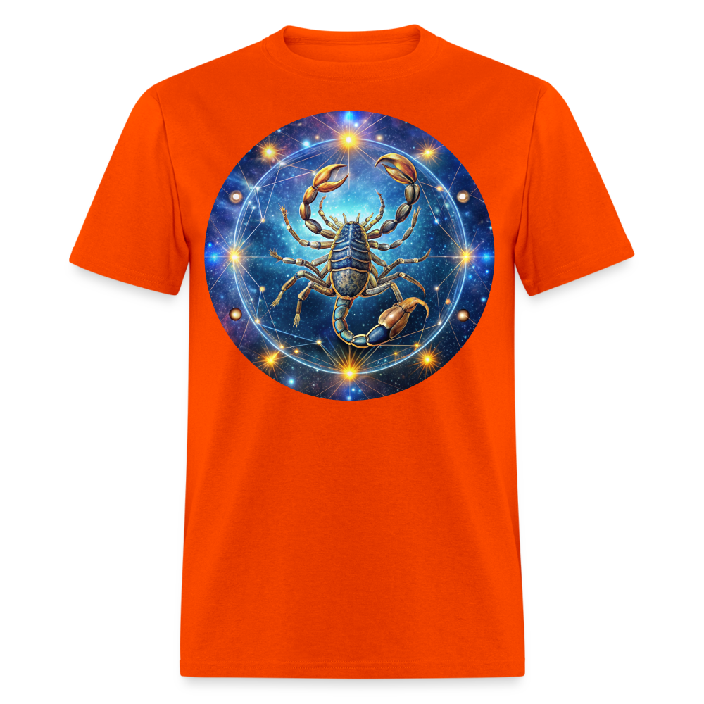 Men's Symbol Scorpio Classic T-Shirt - orange