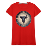 Thumbnail for Women’s Mythical Taurus Premium T-Shirt - red