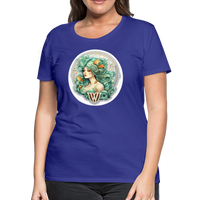 Thumbnail for Women’s Symbol Virgo Premium T-Shirt - royal blue