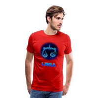 Thumbnail for Men's Libra Premium T-Shirt - red