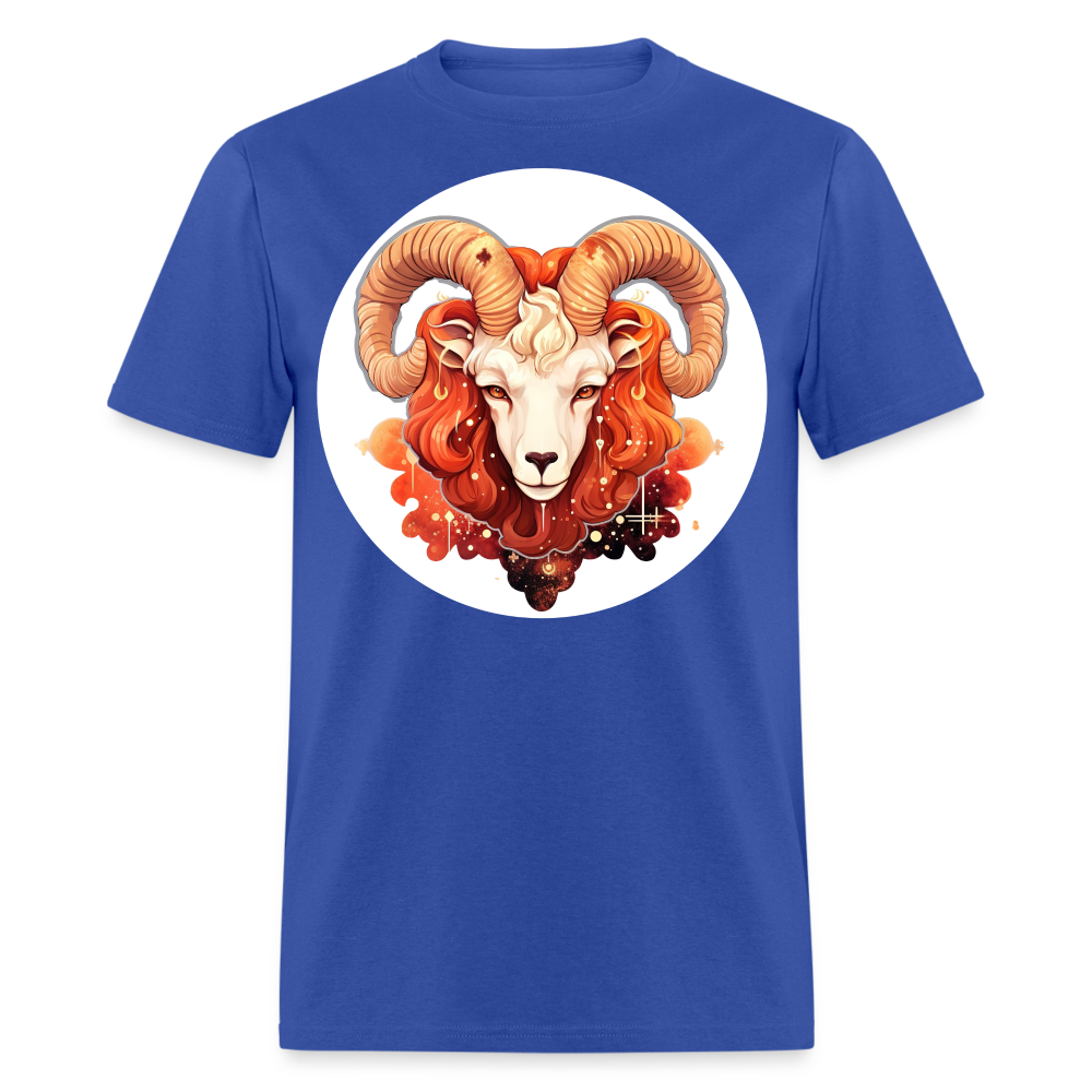 Men's Symbol Aries Classic T-Shirt - royal blue