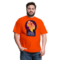 Thumbnail for Men's Glow Gemini Classic T-Shirt - orange