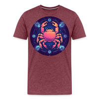 Thumbnail for Men's Magic Cancer Premium T-Shirt - heather burgundy