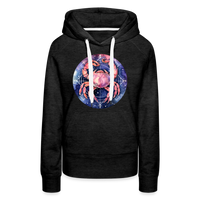 Thumbnail for Women’s Mythical Cancer Premium Hoodie - charcoal grey