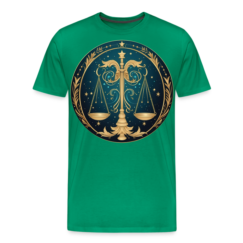 Men's Mystic Libra Premium T-Shirt - kelly green