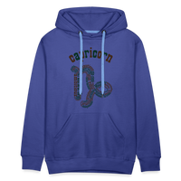 Thumbnail for Men's Power Words Capricorn Premium Hoodie - royal blue