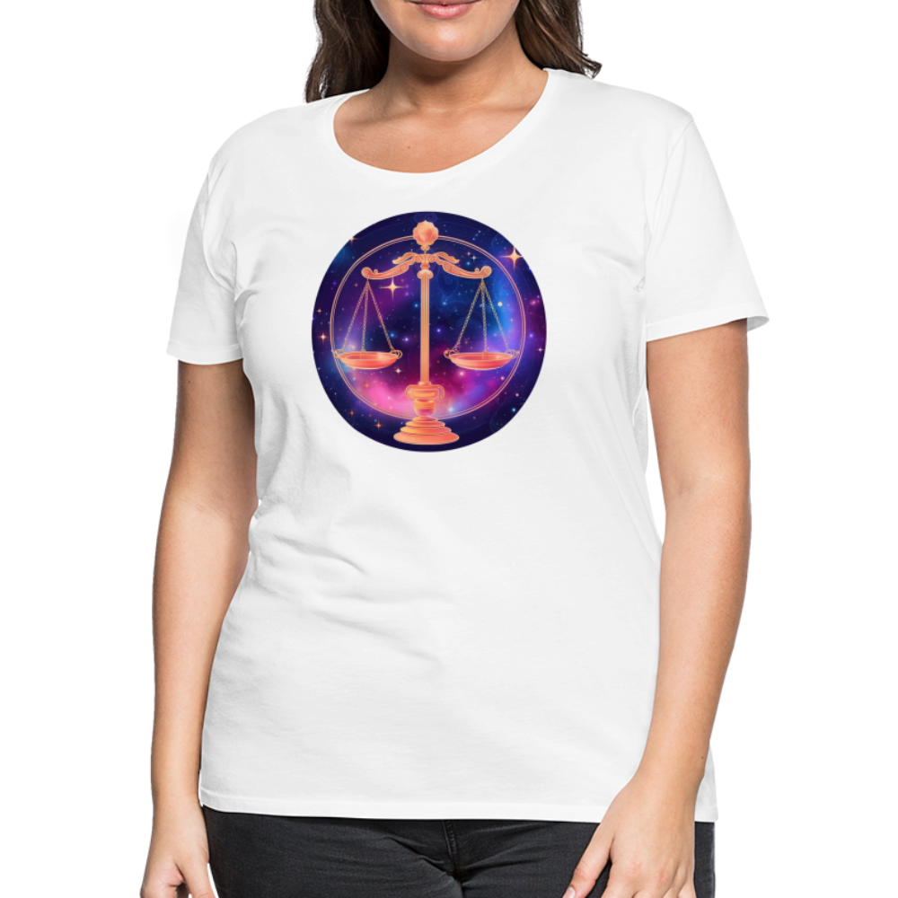 Women’s Magic Libra Premium T-Shirt - white