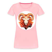 Thumbnail for Women’s Symbol Aries Premium T-Shirt - pink