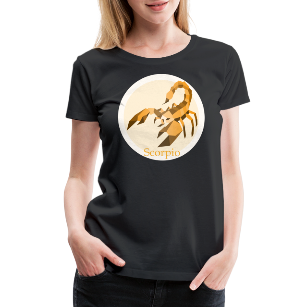 Women’s Mosaic Scorpio Premium T-Shirt - black