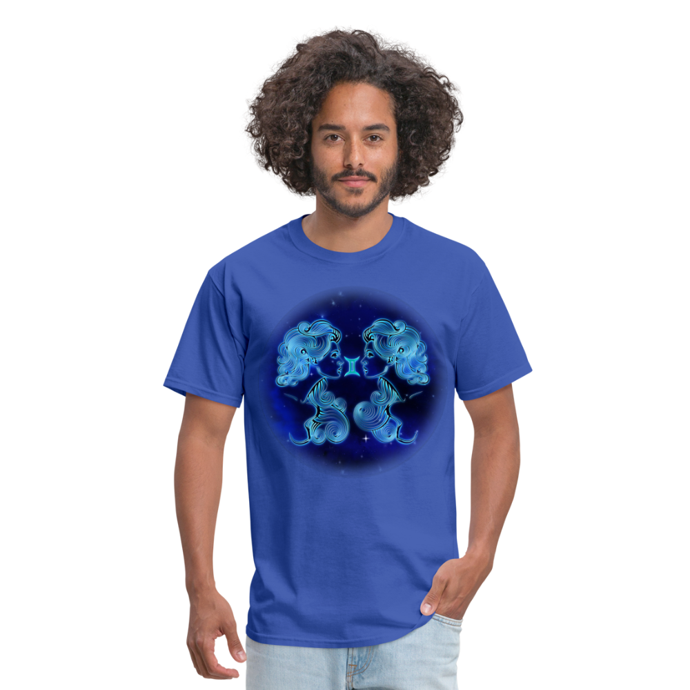 Men's Stellar Gemini Classic T-Shirt - royal blue