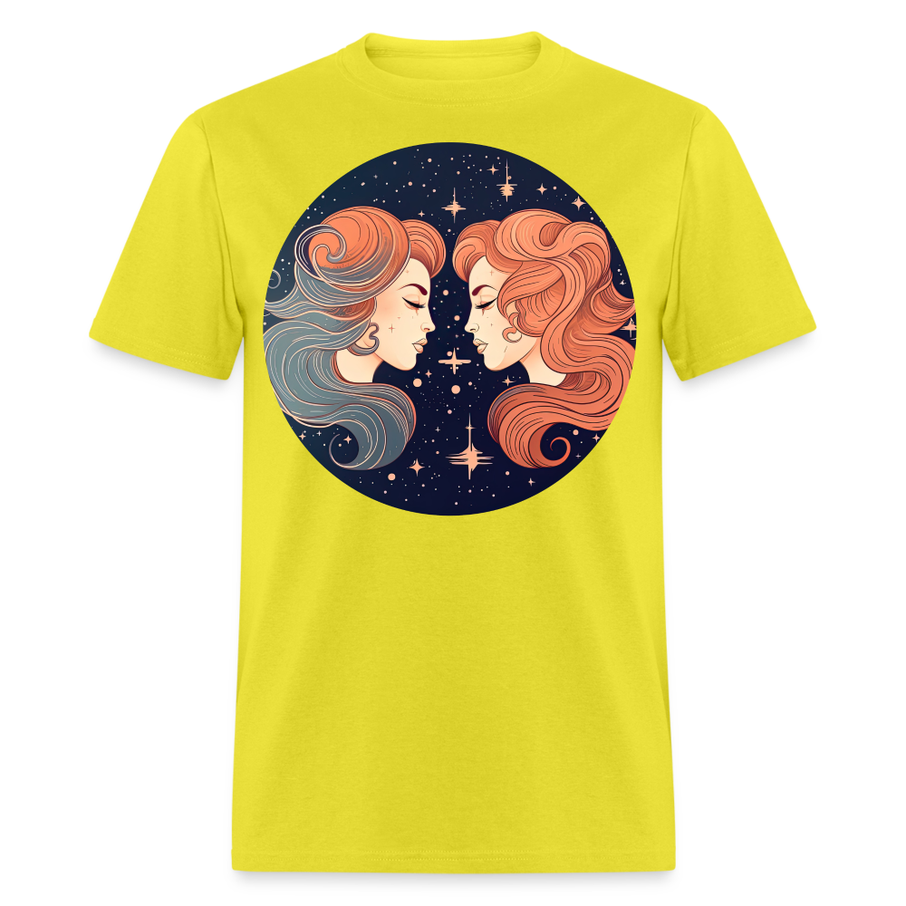 Men's Mystic Gemini Classic T-Shirt - yellow