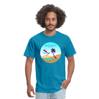 Thumbnail for Men's Dragonfly 2nd Logo Classic T-Shirt - turquoise