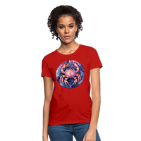 Thumbnail for Women's Mythical Cancer T-Shirt - red