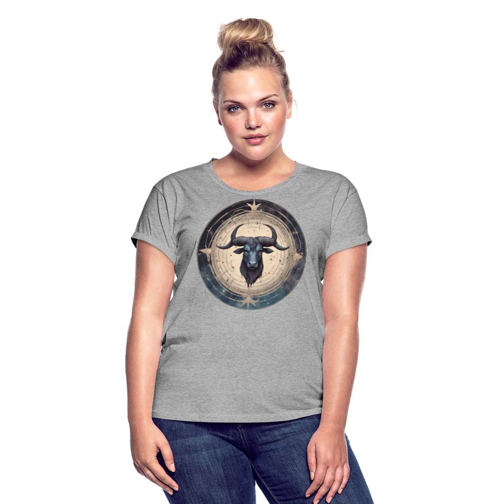 Women's Mythical Taurus Relaxed Fit T-Shirt - heather gray