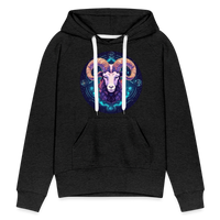 Thumbnail for Women’s Magic Capricorn Premium Hoodie - charcoal grey