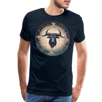 Thumbnail for Men's Mythical Taurus Premium T-Shirt - deep navy