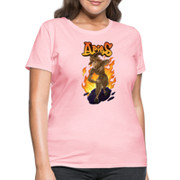 Thumbnail for Women's Aries Narihndrab T-Shirt - pink