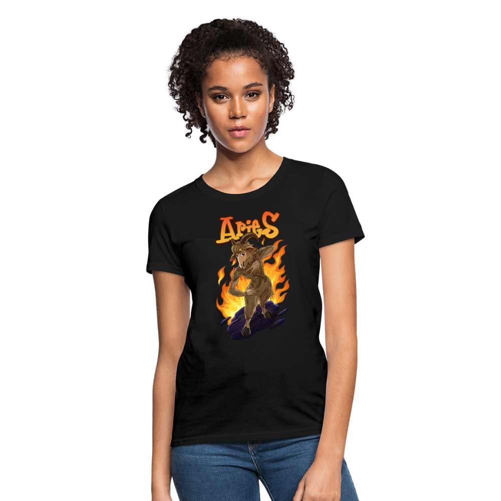 Women's Aries Narihndrab T-Shirt - black