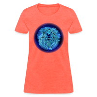 Thumbnail for Women's Stellar Leo T-Shirt - heather coral