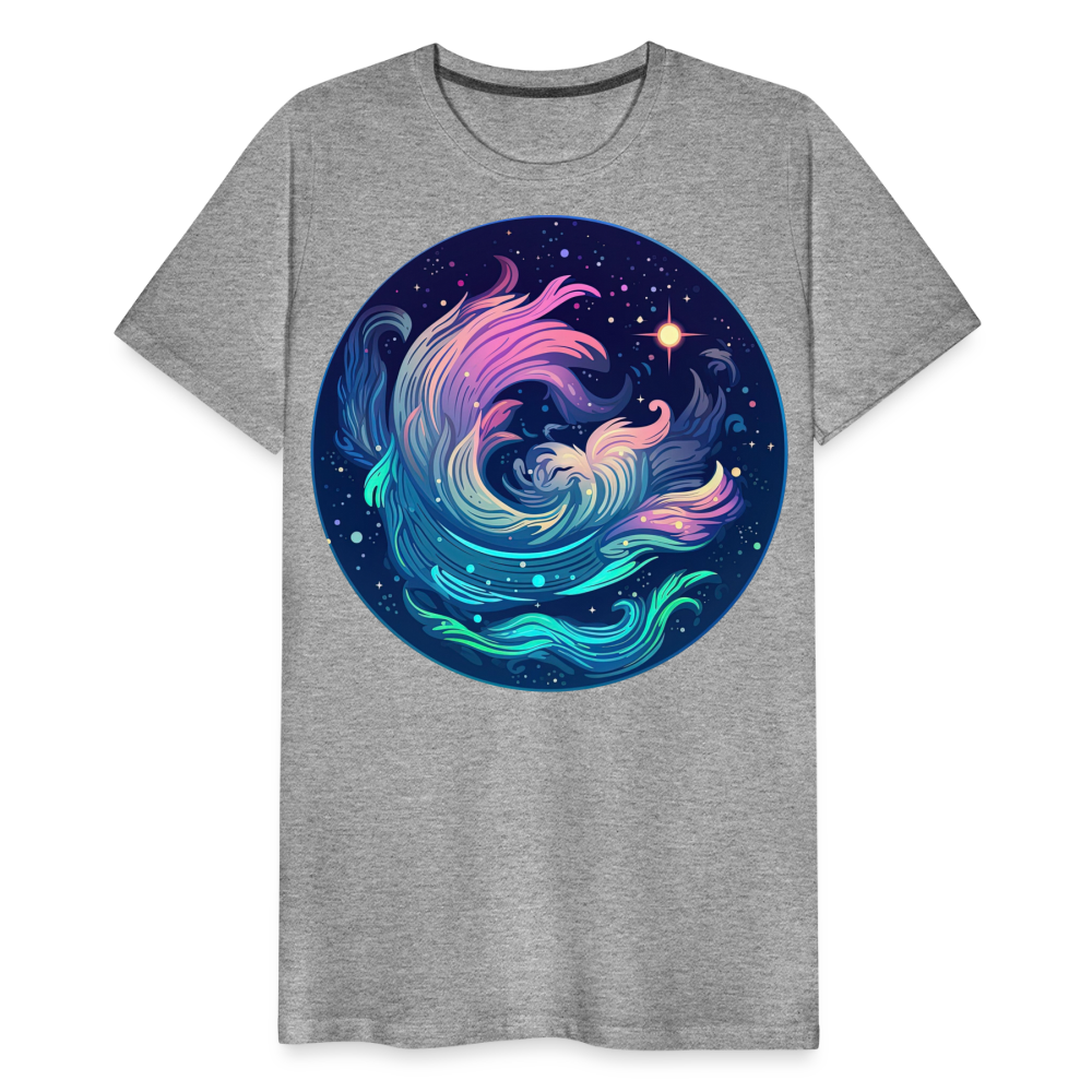 Men's Magic Aquarius Premium T-Shirt - heather gray