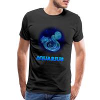 Thumbnail for Men's Aquarius Premium T-Shirt - black