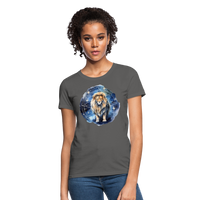 Thumbnail for Women's Mythical Leo T-Shirt - charcoal