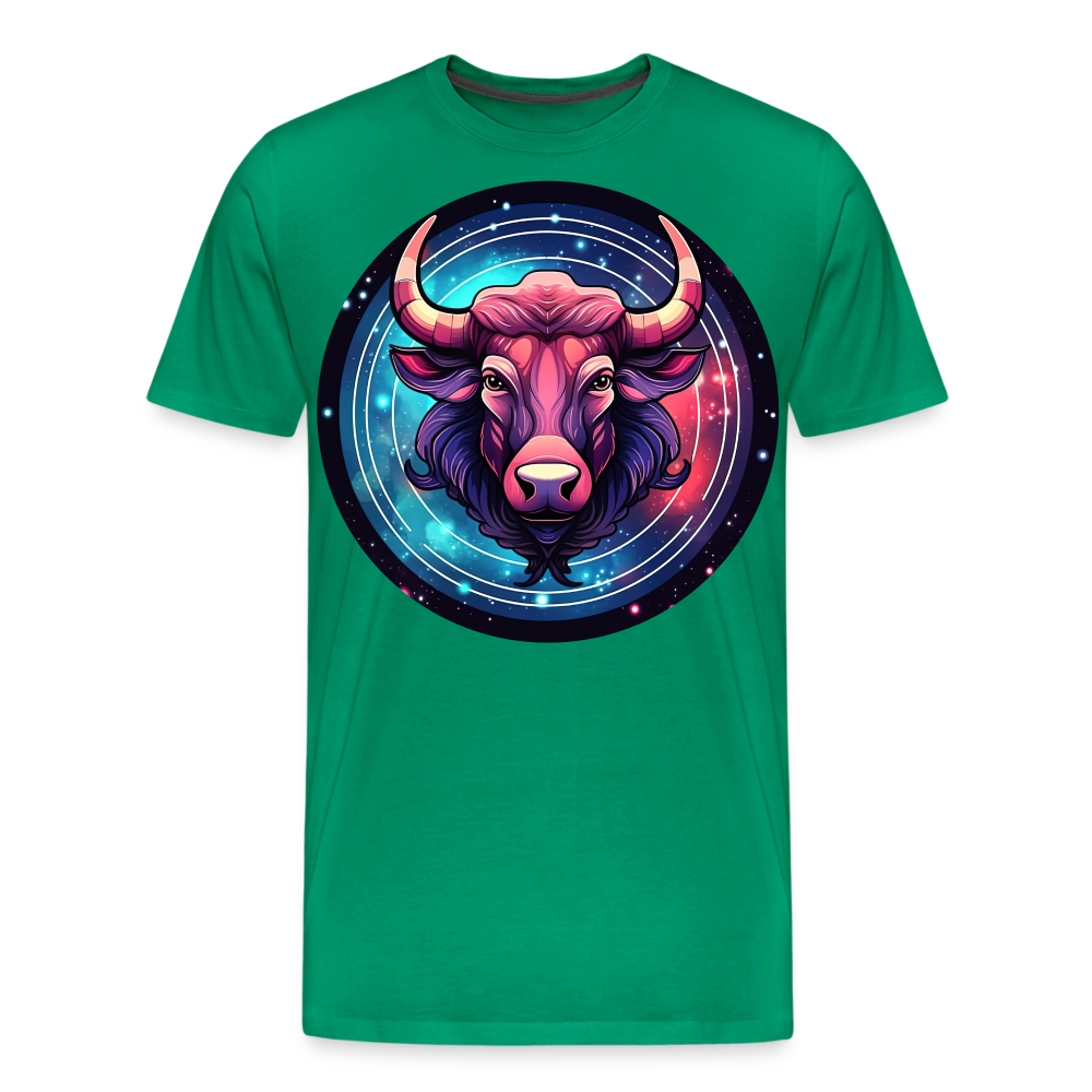 Men's Mystic Taurus Premium T-Shirt - kelly green