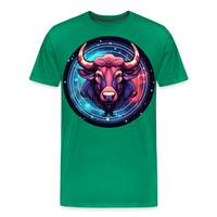 Thumbnail for Men's Mystic Taurus Premium T-Shirt - kelly green