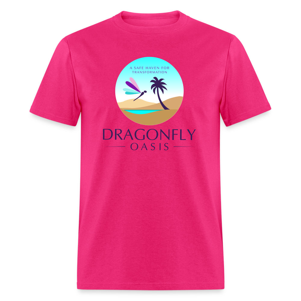 Men's Dragonfly Classic T-Shirt - fuchsia