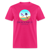 Thumbnail for Men's Dragonfly Classic T-Shirt - fuchsia