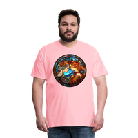 Thumbnail for Men's Mosaic Gemini Premium T-Shirt - pink