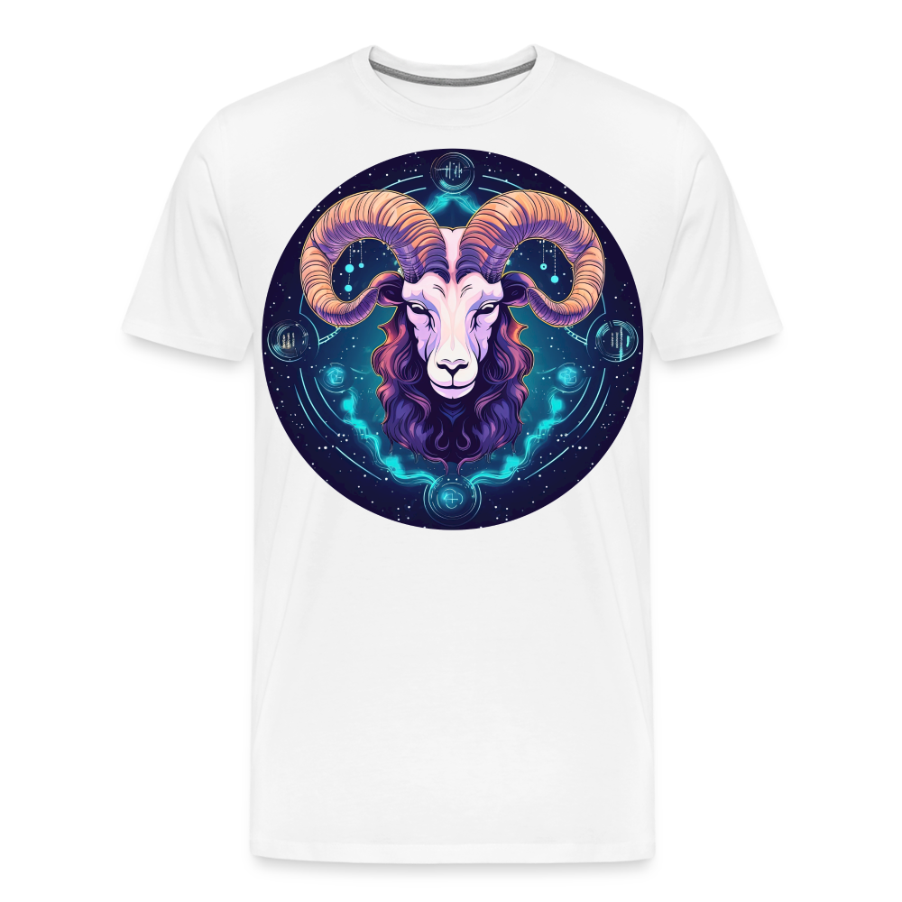 Men's Magic Capricorn Premium T-Shirt - white