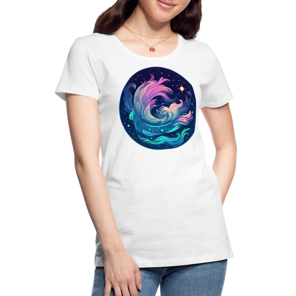 Women’s Magic Aquarius Premium T-Shirt - white