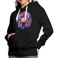 Thumbnail for Women’s Mythical Cancer Premium Hoodie - charcoal grey