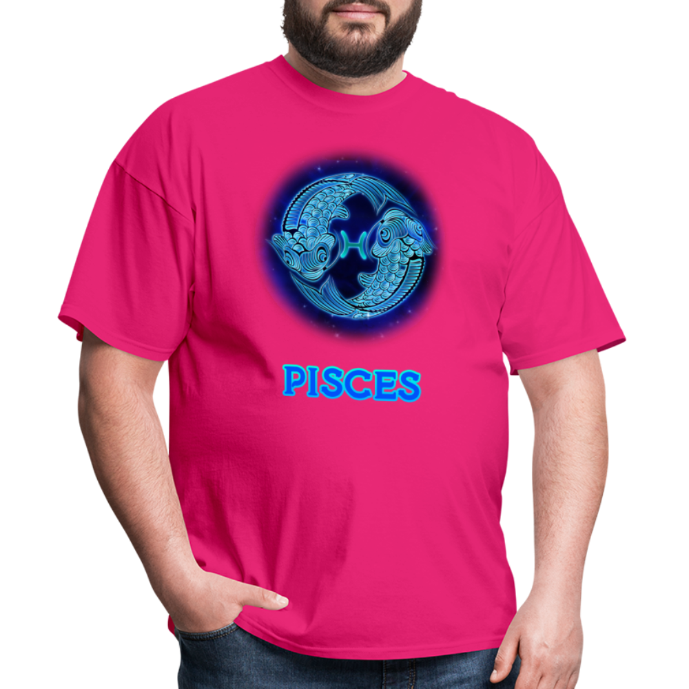 Men's Stellar Pisces Classic T-Shirt - fuchsia