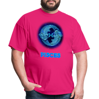 Thumbnail for Men's Stellar Pisces Classic T-Shirt - fuchsia