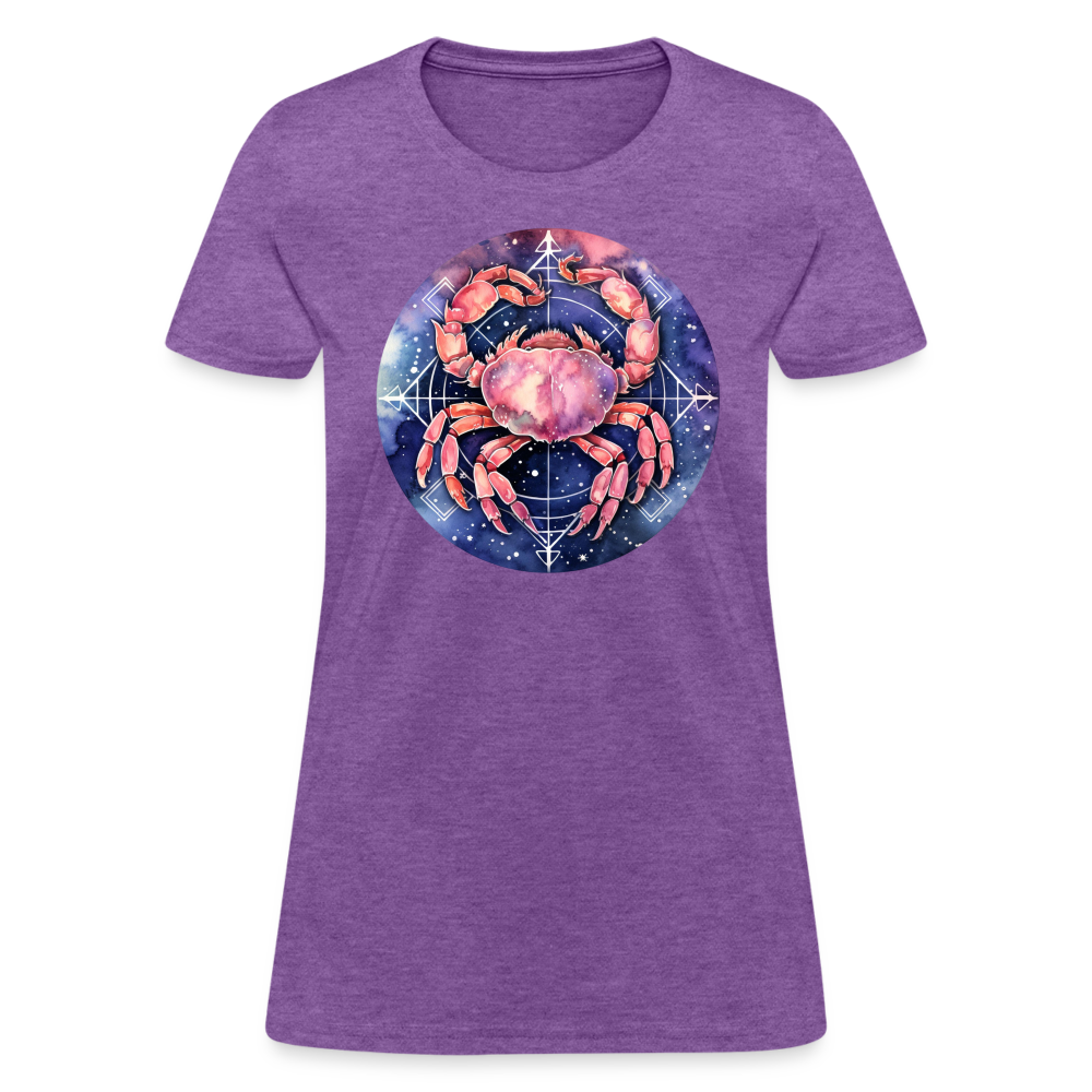 Women's Mythical Cancer T-Shirt - purple heather