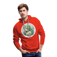 Thumbnail for Men’s Symbol Virgo Premium Hoodie - red