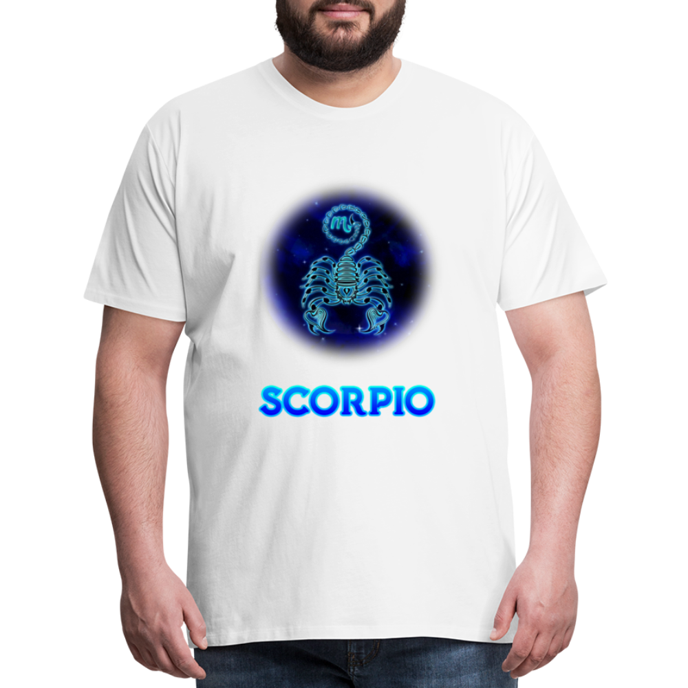 Men's Scorpio Premium T-Shirt - white