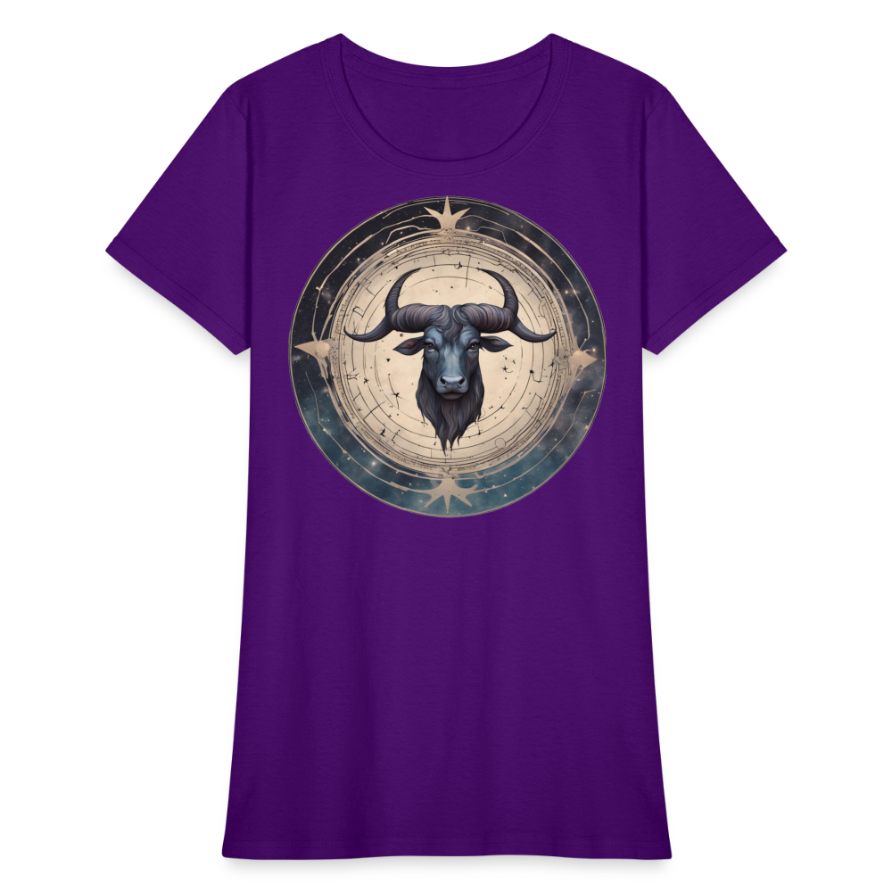 Women's Mythical Taurus T-Shirt - purple