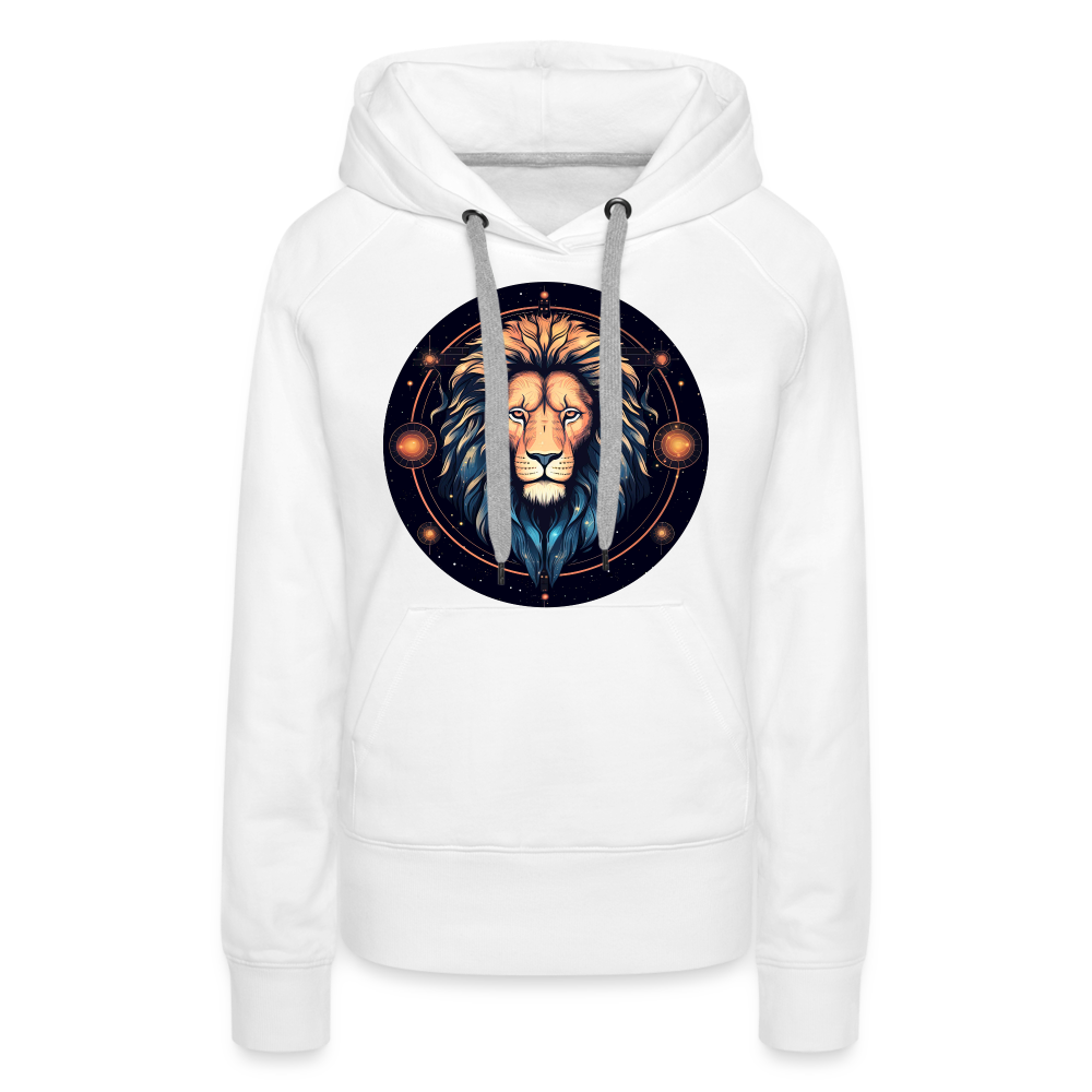 Women’s Magic Leo Premium Hoodie - white